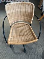 Gratis Rotan Bureaustoel, Huis en Inrichting, Stoelen, Ophalen, Gebruikt, Bruin, Riet of Rotan