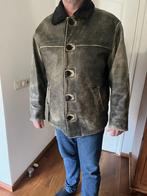 Echt lederen jas. Met voering., Ophalen of Verzenden, Gedragen, Maat 56/58 (XL), Zwart