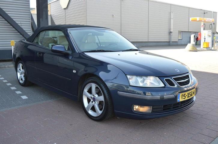 Saab 9-3 Cabrio 2.0 T Vector 20 Years Edition bj06 mooie aut, Auto's, Saab, Bedrijf, Te koop, Saab 9-3, ABS, Airbags, Airconditioning