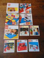 10 Vintage Lego Bouwtekeningen uit de jaren 70, Ophalen, Gebruikt
