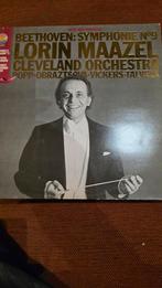 Beethoven Symfonie Nr. 9 - Lorin Maazel Vinyl, Ophalen of Verzenden, Zo goed als nieuw, 12 inch