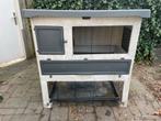 Konijnenhok Ferplast, de grand lodge 140 plus, Dieren en Toebehoren, Knaagdieren en Konijnen | Hokken en Kooien, Ophalen, 90 cm of meer