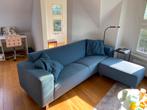Moderne zitkamer : bankstel, fauteuil en voetenbank - Montel, Huis en Inrichting, Ophalen, Zo goed als nieuw