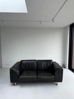 design bank  - HF STYLE - Melissa zwart Buffalo Leather, Huis en Inrichting, Banken | Sofa's en Chaises Longues, Ophalen, High End design