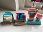 Vintage Speelgoed Kassa & Weegschaal Set, Ophalen of Verzenden, Zo goed als nieuw, Jongen of Meisje