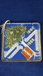 Wandtegel Regeringsjubileum Wilhemina 1938, Goedewaagen. 6C9, Tweedehands verkoop, Tweedehands verkoop, Gebruikt, Kaart, Foto of Prent