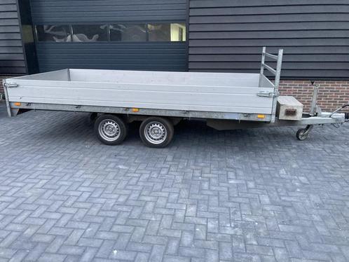 Plateauwagen aanhanger aanhangwagen tandemasser 2021, Auto diversen, Aanhangers en Bagagewagens, Gebruikt