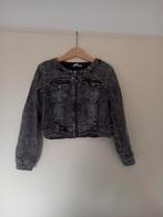 Name it spijkerjasje maat 122 grijs, Kinderen en Baby's, Kinderkleding | Maat 122, Meisje, Ophalen of Verzenden, Zo goed als nieuw
