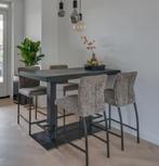 Tafel & stoelen, Ophalen, Gebruikt, 100 tot 150 cm, Eikenhout
