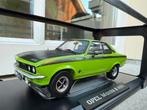 1:18 Opel Manta A GT/E groen 1975 Norev 183630 / JJTOP, Auto, Norev, Norev, Zo goed als nieuw