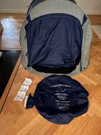 Pop-up tent voor 2 personen donker blauw grijs als nieuw!, Ophalen of Verzenden, Zo goed als nieuw, Tot en met 2