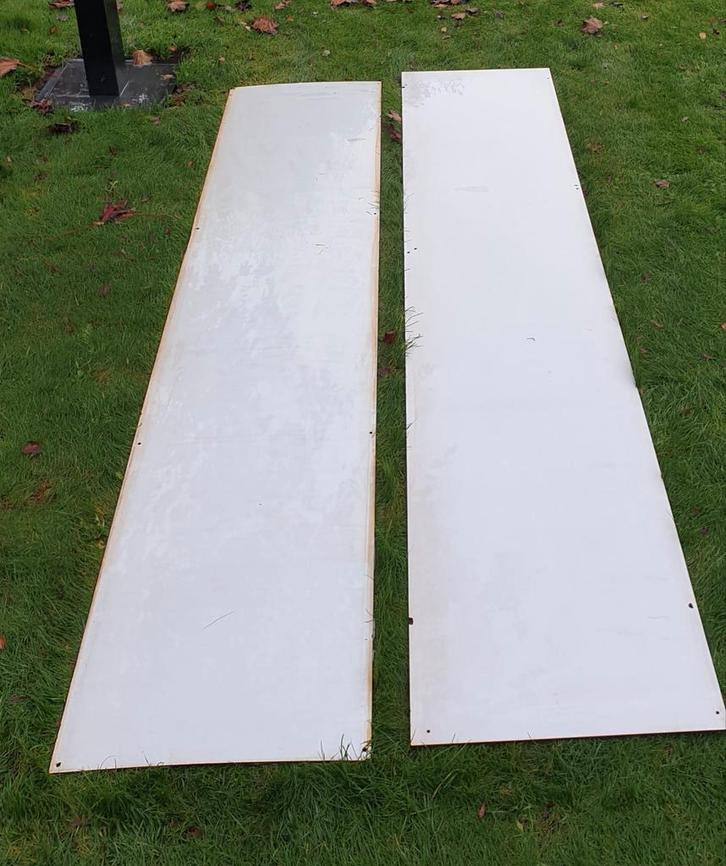 Trespa platen 60x306, Doe-het-zelf en Verbouw, Platen en Panelen, Zo goed als nieuw, Overige materialen, Minder dan 20 mm, Ophalen
