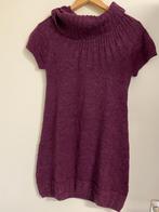 Alpaca jurk burgundy paars S, Kleding | Dames, Jurken, Ophalen of Verzenden, Zo goed als nieuw, Paars, Onder de knie