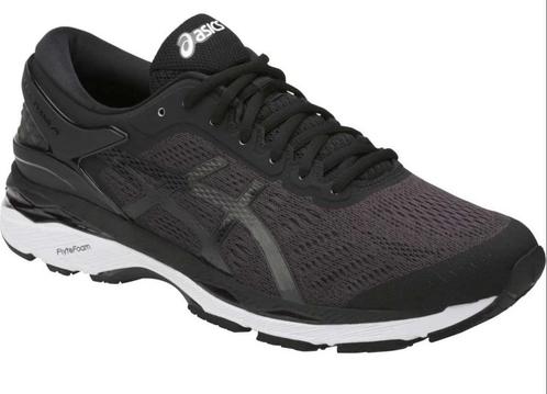 Running heren Asics Gel-Kayano 24 zwart mt 42 en 41,5, Sport en Fitness, Loopsport en Atletiek, Zo goed als nieuw, Hardloopschoenen