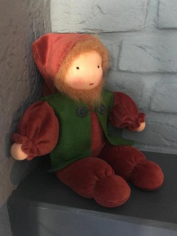 Zonnekindpop Peuterkabouter 4 /30cm / Antroposofische pop beschikbaar voor biedingen