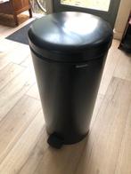 Brabantia prullenbak 30L, Huis en Inrichting, Woonaccessoires | Prullenbakken, Ophalen, Gebruikt, Met pedaal, 50 tot 75 cm