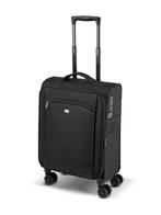 Zwarte Trolley Koffer met Wieltjes nieuw handbagage, Overige materialen, 50 tot 60 cm, Ophalen of Verzenden, 35 tot 45 cm