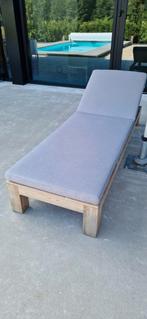 Houten ligbed Rough X Kees Smit, Tuin en Terras, Tuinsets en Loungesets, Ophalen, Zo goed als nieuw, Hout