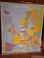 Kaart van Europa., Ophalen, Aardrijkskunde