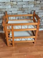Vintage Houten Poppenbed, Stevig bedje( ombouw), Ophalen, Gebruikt, Toebehoren