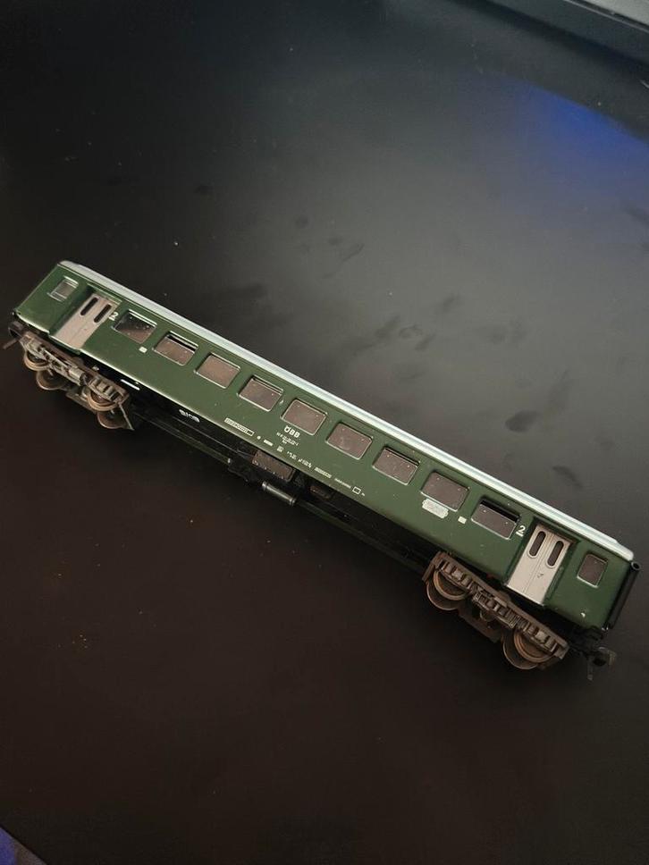 FLEISCHMANN 5158 H0 in originaile verpakking, Hobby en Vrije tijd, Modeltreinen | H0, Zo goed als nieuw, Wagon, Gelijkstroom, Fleischmann