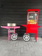Te Huur Popcornmachine / Suikerspinmachine Inclusief, Ophalen, Nieuw, Overige