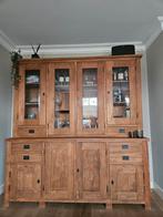 Teak hout buffetkast, Ophalen of Verzenden, 25 tot 50 cm, 200 cm of meer