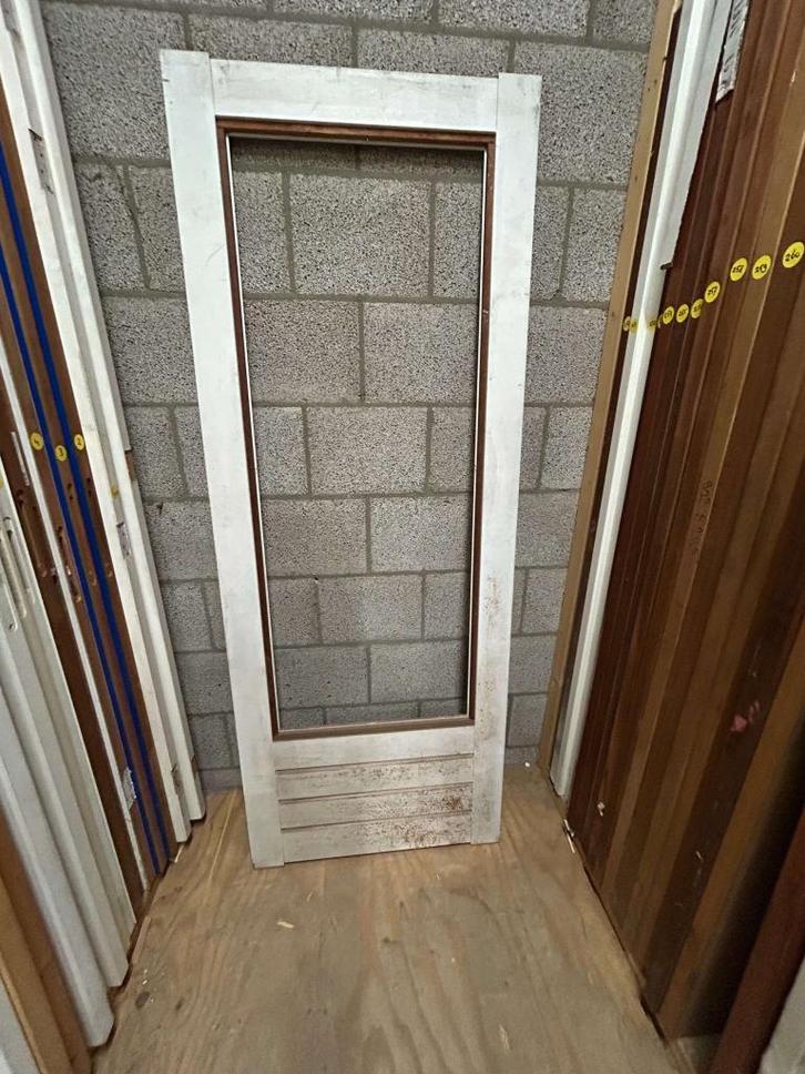 Deur Buitendeur stomp (nummer 271) 201,5 x 78cm, Doe-het-zelf en Verbouw, Deuren en Horren, Nieuw, Buitendeur, 200 tot 215 cm