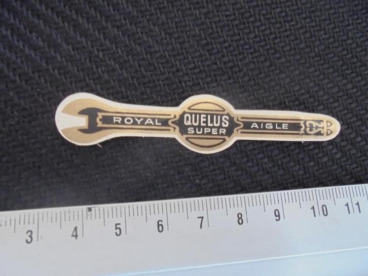 Oude sigarenband QUELUS Super ROYAL AIGLE, Verzamelen, Rookartikelen, Aanstekers en Luciferdoosjes, Zo goed als nieuw, Sigarenbandjes