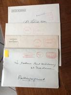 262 Luxemburg jaren 1930 oude roodfrankeringen, Ophalen of Verzenden, Envelop