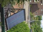Zonneboiler +  vat en kabels, Doe-het-zelf en Verbouw, Geisers en Boilers, Ophalen, Gebruikt, 100 liter of meer, Boiler