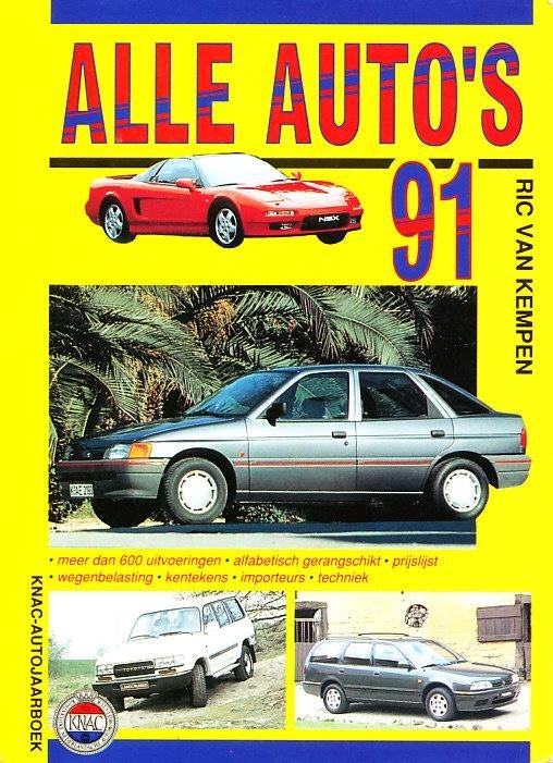 Alle Auto's 91 - Ric van Kempen, Gelezen, Algemeen, Ric van Kempen, Ophalen of Verzenden