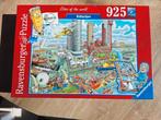 Puzzel Cities Of The World Rotterdam,925 Stukjes,Compleet!!, Hobby en Vrije tijd, Denksport en Puzzels, Ophalen of Verzenden, 500 t/m 1500 stukjes