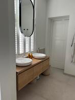 Prachtige badkamerspiegel ovaal hangend aan plafond, Ophalen, Nieuw, Ovaal, Minder dan 100 cm