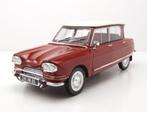 1:18 Citroën Ami 6 uit 1968 Donkerrood/wit Norev, Ophalen of Verzenden, Nieuw, Auto, Norev