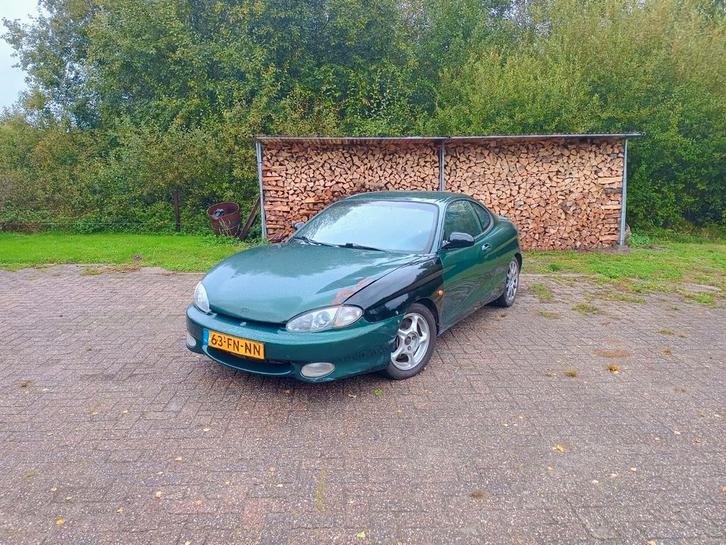 Hyundai Coupé 2.0 I F 2000 Groen, Auto's, Hyundai, Particulier, Coupé, Benzine, Coupé, Handgeschakeld, Origineel Nederlands, Groen
