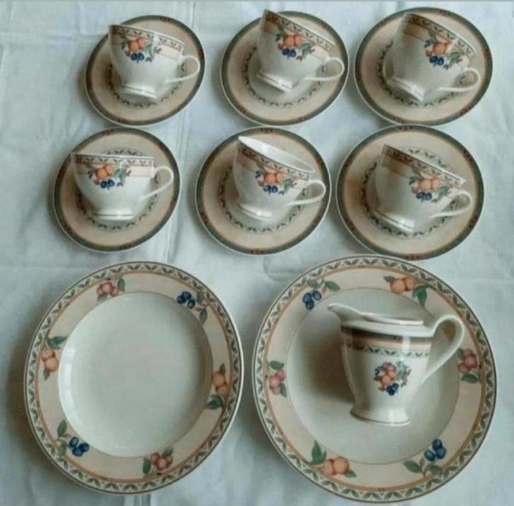 Heinrich Winterling Cottage Garden fruit kopjes mokken, Huis en Inrichting, Keuken | Servies, Zo goed als nieuw, Overige stijlen