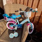 Frozen kinderfiets met zijwieltjes, Fietsen en Brommers, Fietsen | Kinderfietsjes, Ophalen of Verzenden, Zo goed als nieuw, Minder dan 16 inch