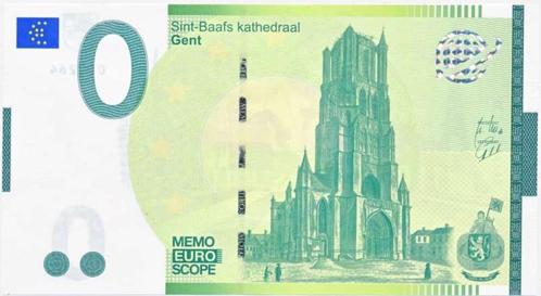 België 0 Eurobiljet Gent Kathedraal 2023, Postzegels en Munten, Munten en Bankbiljetten | Verzamelingen, Bankbiljetten, Buitenland