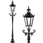 Lantaarnpaal met Kronen - Avenhorn XL - 260 cm, Tuin en Terras, Buitenverlichting, Staande lamp, Ophalen of Verzenden, Led, Nieuw