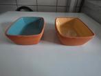 2* Terracotta bakjes 13x9 cm, Ophalen of Verzenden