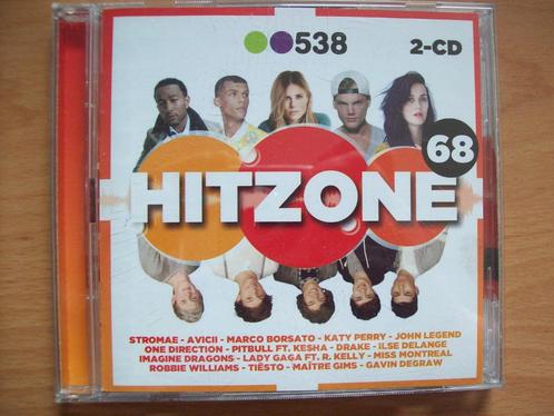 538 Hitzone 68 (2-CD) Stromae, Katy Perry, Pitbull, Lady Gag, Cd's en Dvd's, Cd's | Verzamelalbums, Zo goed als nieuw, Pop, Ophalen of Verzenden