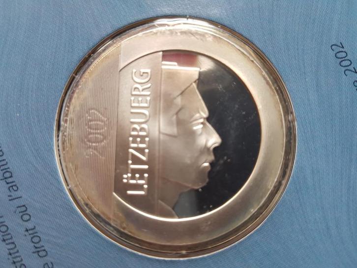 Luxemburg 25 euro zilver 2002 proof KM83 orig. verpakking, Postzegels en Munten, Munten | Europa | Euromunten, Losse munt, Overige waardes
