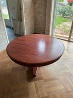 Klassieke ronde salontafel, Huis en Inrichting, Tafels | Eettafels, Ophalen, Gebruikt, Rond, 100 tot 150 cm