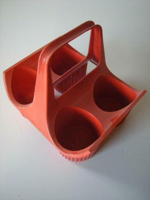 CURVER flessen drager - houder jaren 70, Verzamelen, Retro, Huis en Inrichting, Ophalen of Verzenden