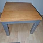 Te koop: mooi houten bijzettafeltje, Ophalen, Minder dan 50 cm, Vierkant, Zo goed als nieuw