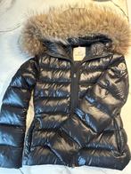 Moncler Dames Jas XS/S - Echt Bont, Ophalen of Verzenden, Zo goed als nieuw, Maat 36 (S), Zwart