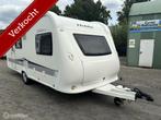 Hobby 490 Kmf De Luxe Dakluifel, Voortent, Mover, Caravans en Kamperen, Caravans, 1000 - 1250 kg, 7 tot 8 meter, Hobby