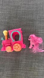 My little pony treintje die echt rijd en paardje roze, Kinderen en Baby's, Speelgoed | My Little Pony, Ophalen of Verzenden, Zo goed als nieuw