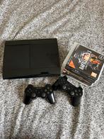 Nette PS3 Super Slim (500GB) + Twee Controllers + 7 games, Spelcomputers en Games, Spelcomputers | Sony PlayStation 3, Gebruikt